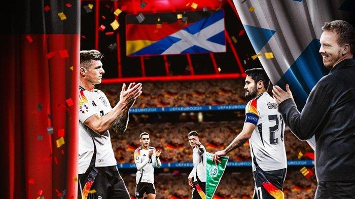 Timnas Jerman vs Skotlandia di Euro 2024