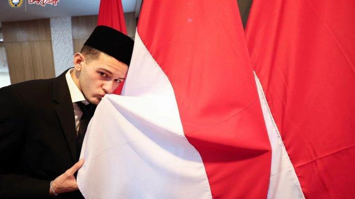 Justin Hubner jadi WNI