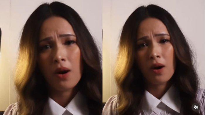Lady Nayoan Lipsync lagu galau
