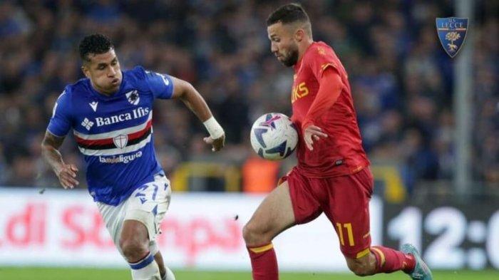 Lecce akan menghadapi Sampdoria dalam pertandingan Serie A Italia malam ini