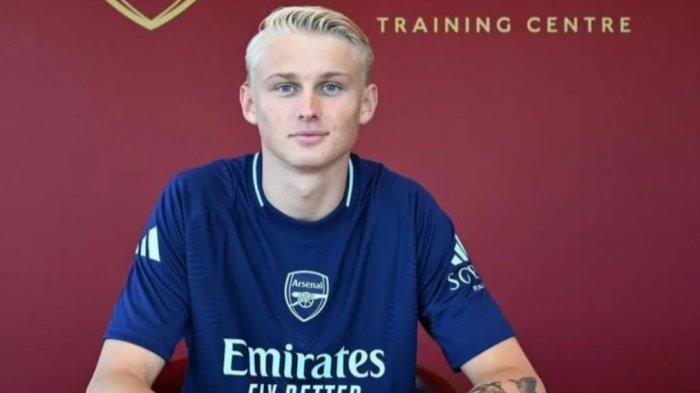 Lucas Nygaard, penjaga gawang muda Timnas Denmark yang bergabung ke Arsenal.
