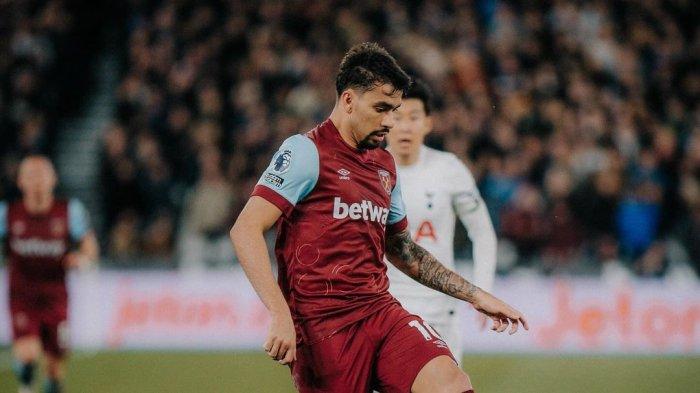 Lucas Paqueta di West Ham United