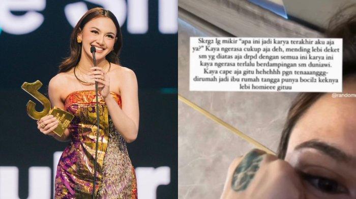 Curhatan Mahalini capek duniawi hingga ingin pensiun dari menyanyi.
