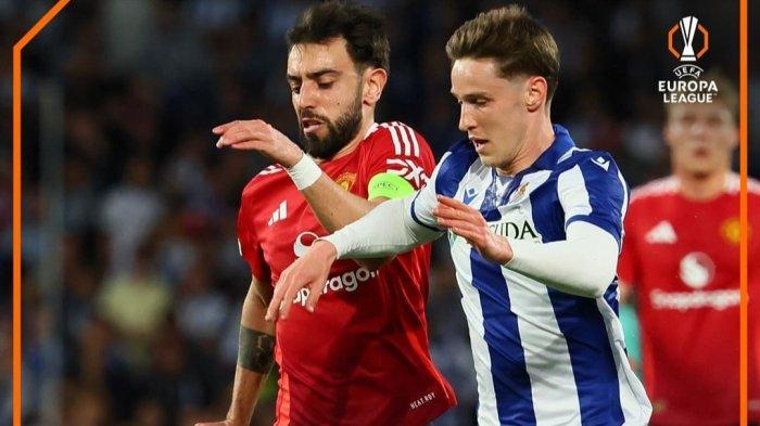 LIGA EUROPA - Manchester United akan menjamu Real Sociedad fdalam pertandingan Liga Europa malam ini, Jumat (14/3/2025) dini hari.