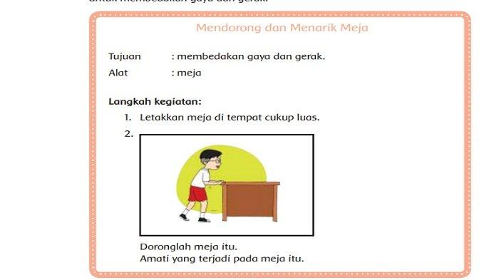 Mendorong meja