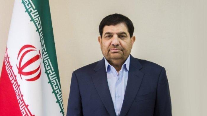 Simak Profil/Biodata Mohammad Mokhber (kanan) sosok Wakil Presiden Iran yang kemungkinan besar akan mengisi jabatan presiden Iran.