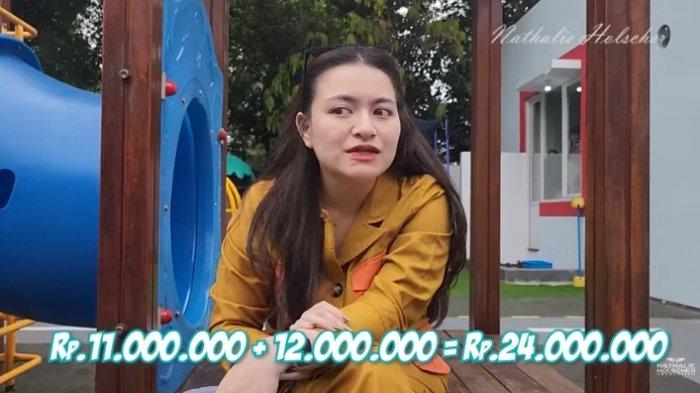 Nathalie Holscher ungkap biaya sekolah Adzam