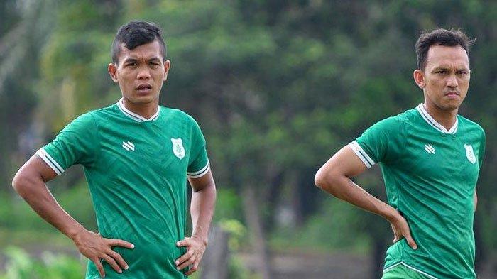 Pemain PSMS Medan, Nico Malau dan Rahmad Hidayat