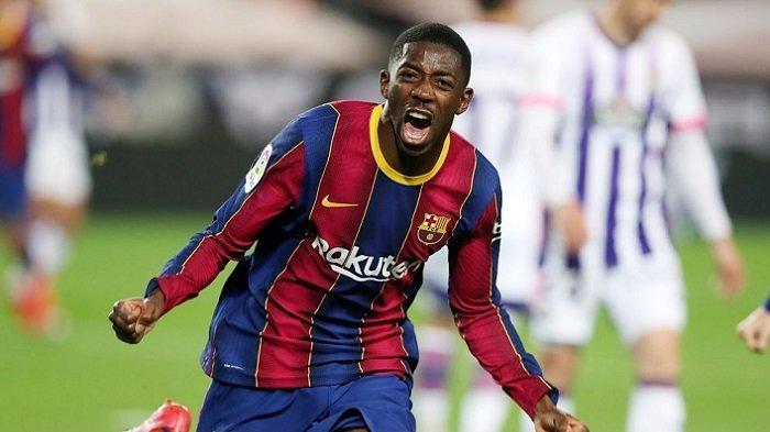 Ousmane Dembele di Barcelona