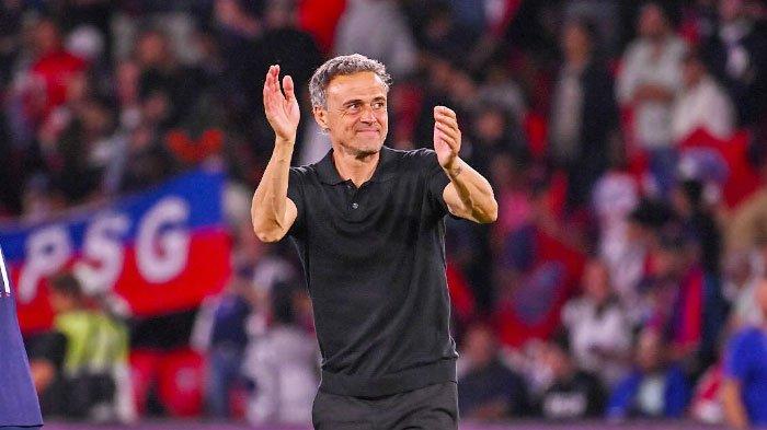 Pelatih PSG, Luis Enrique
