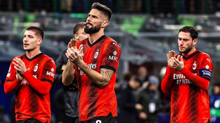 Pemain AC Milan: Luka Jovic, Olivier Giroud, Davide Calabria