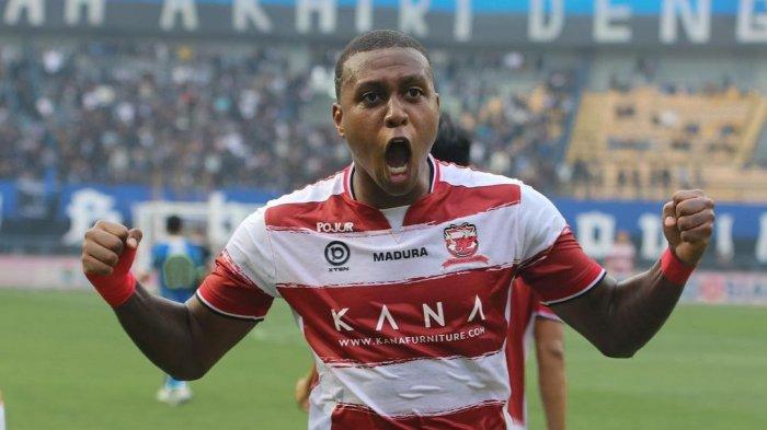 Pemain Madura United di Liga 1 Indonesia