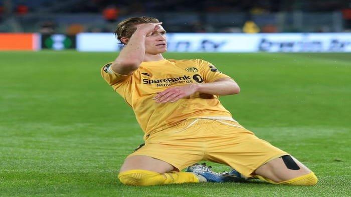 Penyerang Bodo/Glimt Ola Solbakken yang jadi yang diminati AS Roma