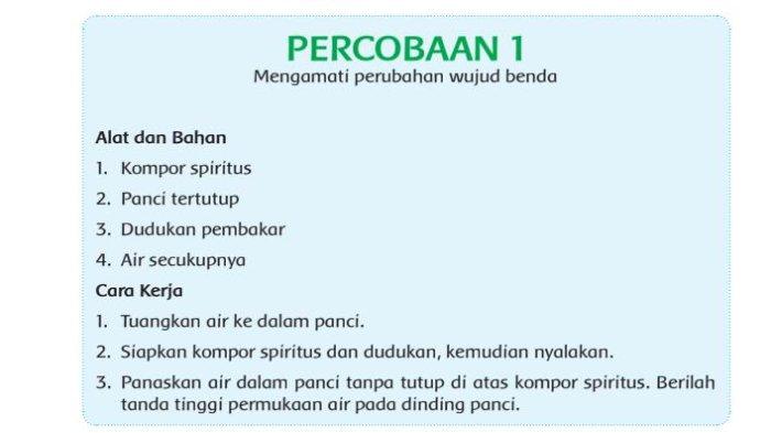 Perubahan wujud benda
