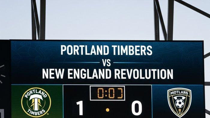 Portland Timbers vs New England Revolution