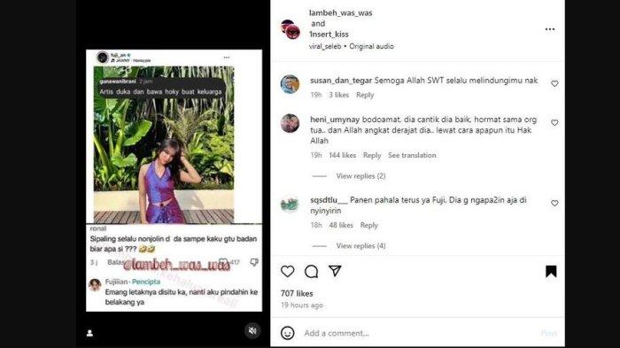Postingan Akun Gosip