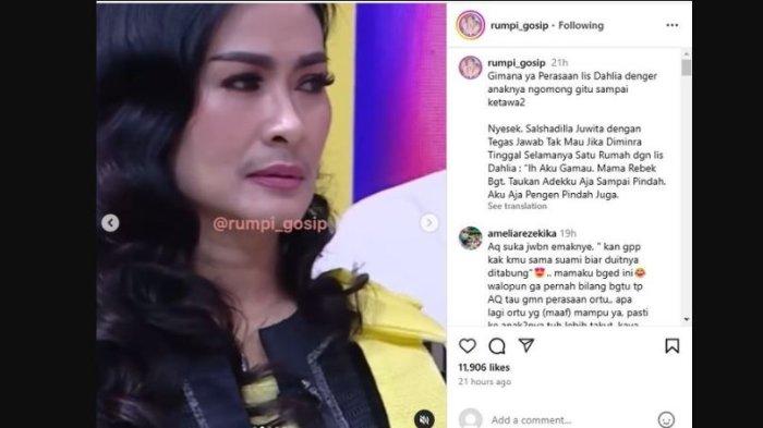 Postingan Akun Gosip