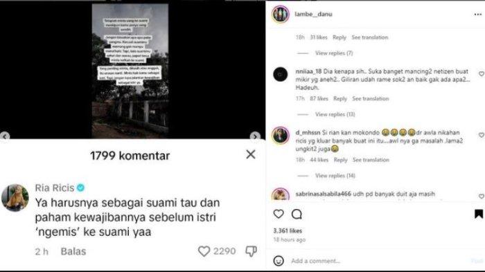 Postingan Akun Gosip