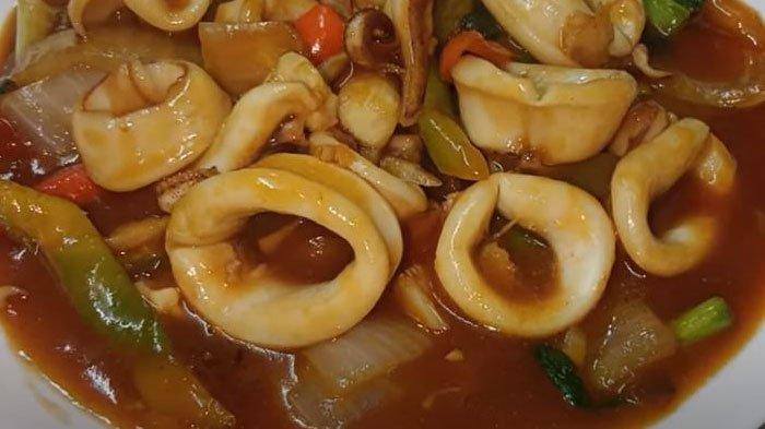 Resep Cumi Asam Manis