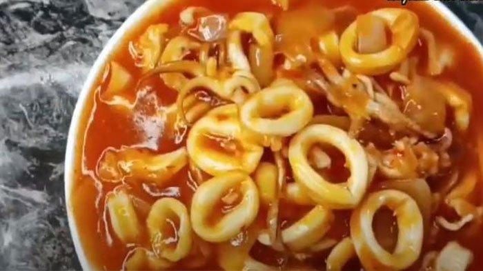 Resep Cumi Asam Manis