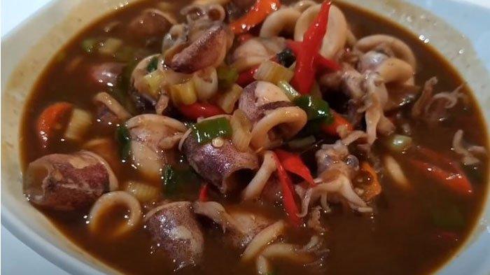 Resep Cumi Asam Manis Bakar