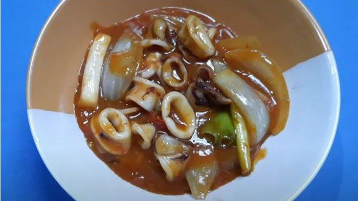Resep Cumi Saus Padang
