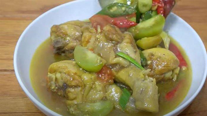 Resep Garang Asem Ayam