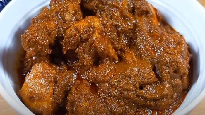 Resep Rendang Ayam