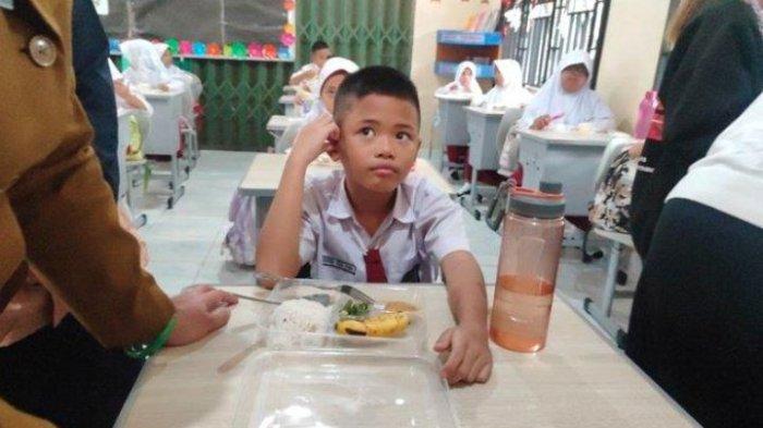 Gibran ogah makan menu makan siang gratis di sekolah