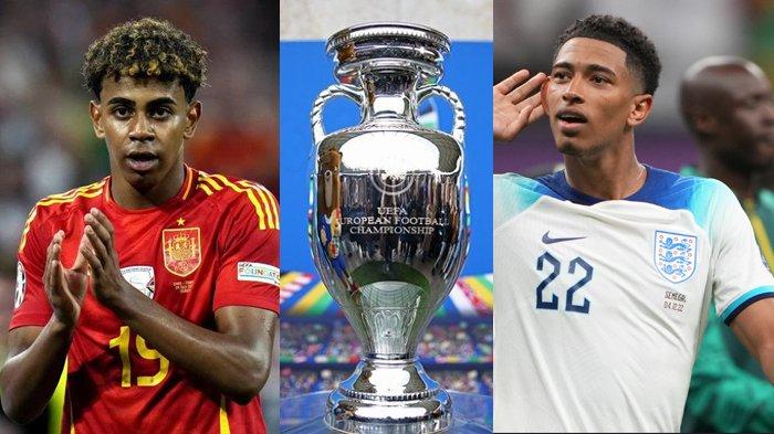 Spanyol vs Inggris di Euro 2024