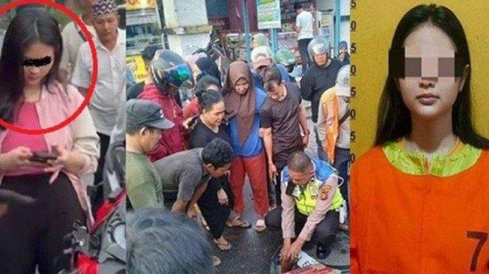 Tampang Mahasiswi Tabrak EMak-Emak Saat Mabuk Pulang Dugem, Santai Main Hape Meski Korbannya Tewas