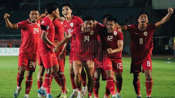 Timnas Indonesia merayakan kemenangan atas Myanmar di Piala AFF 2024