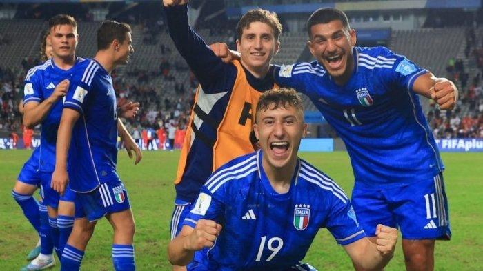 Timnas Italia U20 akan menghadapi Timnas Uruguay U20 di final Piala Dunia U20 pada Senin (12/6/2023) dini hari.