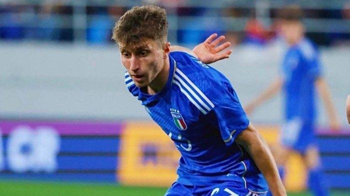 Pemai muda Empoli Tommaso Baldanzi yang diminato AC Milan