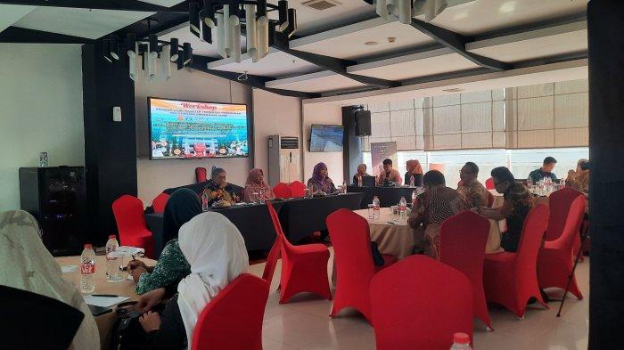 Pembukaan workshop rekonstruksi kurikulum yang diadakan Program studi Magister Teknologi Pendidikan Universitas Jambi, Kamis (2/11/2023) pagi.