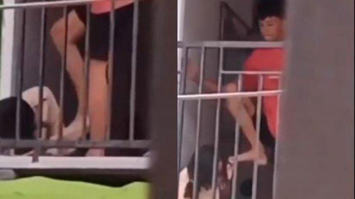 VIDEO Pria Injak Kepala Wanita di Kosan Viral di Sosial Media, Warganet Auto Geram: Masya Allah