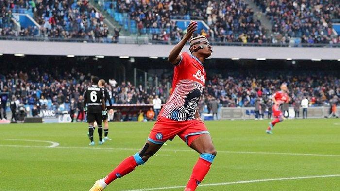 Victor Osimhen di Napoli