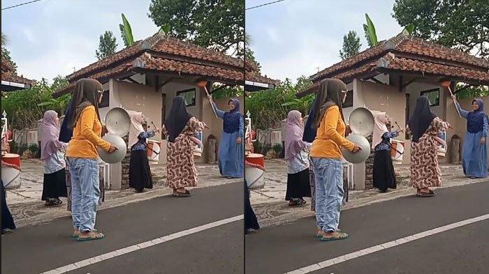 Viral Emak-emak Parade Marching Band