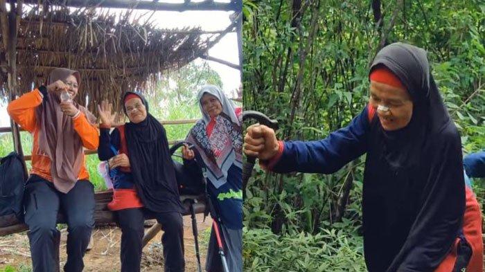 Viral Nenek 75 Tuhun Mendaki Gunung 1690 MDPL