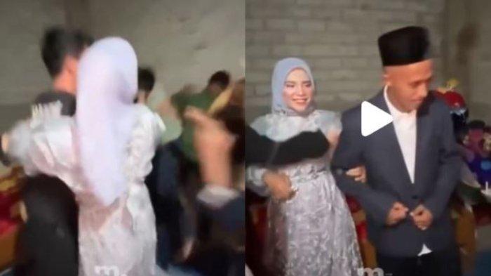 Viral di sosial media seorang pengantin pria dikeroyok keluarga istri usai akad nikah berlangsung. Diketahui pengantin pria sekaligus korban itu bernama Mamat.