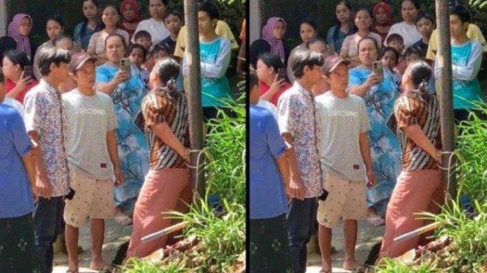 Viral Wanita Diikat