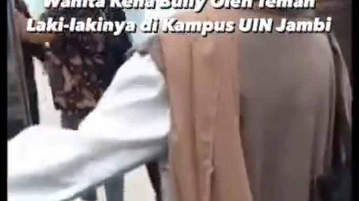 Viral aksi bullying di UIN Jambi.