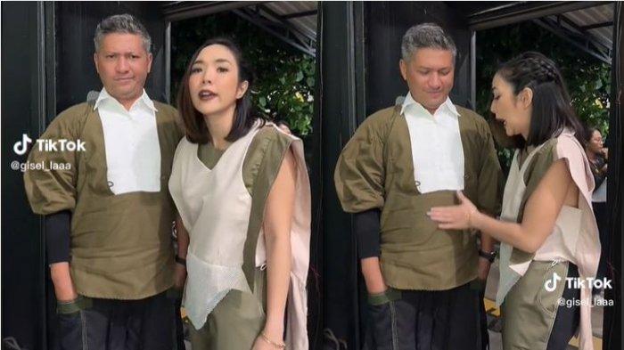 Gading Marten dan Gisel buat konten lucu di Tiktok