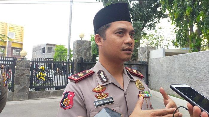 Yasir Ahmadi saat masih berpangkat Kompol menjabat Kapolsek Sunggal. Kini AKBP Yasir