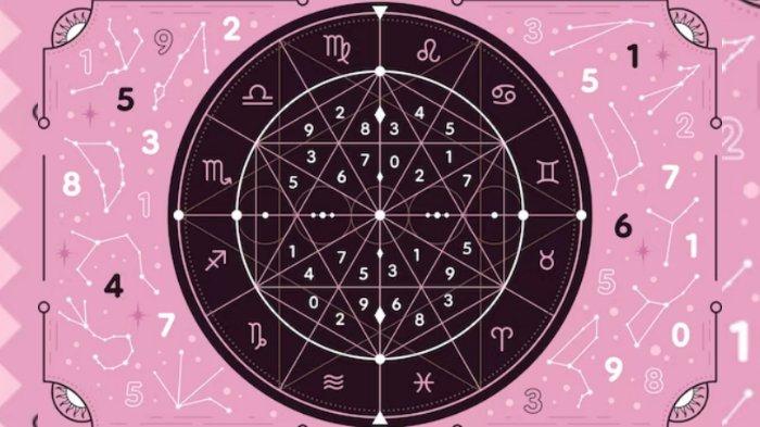 Ilustrasi logo zodiak.