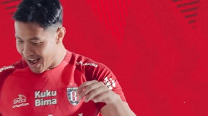 Pemain Bali United Jajang Mulyana