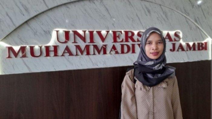 Juliana (20) perempuan SAD asal Dusun Kelukup, Desa Dwi Karya Bakti, Kecamatan Pelepat, Bungo.
