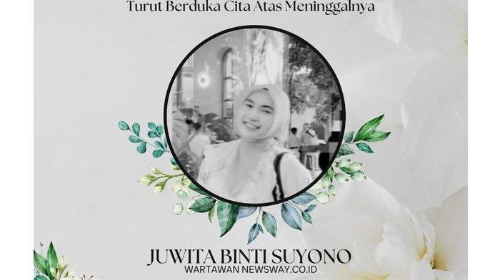 UNGKAPAN DUKA - Ungakapan duka atas meninggalnya Juwita, wartawati di Banjarbaru. Belakangan diketahui, wartawati newsway.co.id ini merupakan korban pembunuhan.