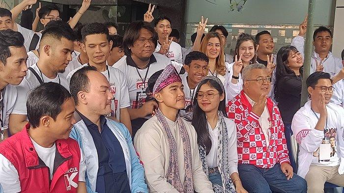 Ketua Umum Partai Solidaritas Indonesia (PSI) Kaesang Pangarep melakukan safari politik ke Provinsi Jambi, Minggu (7/2/2024).