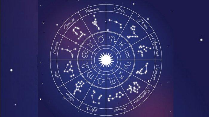 Ilustrasi logo zodiak.